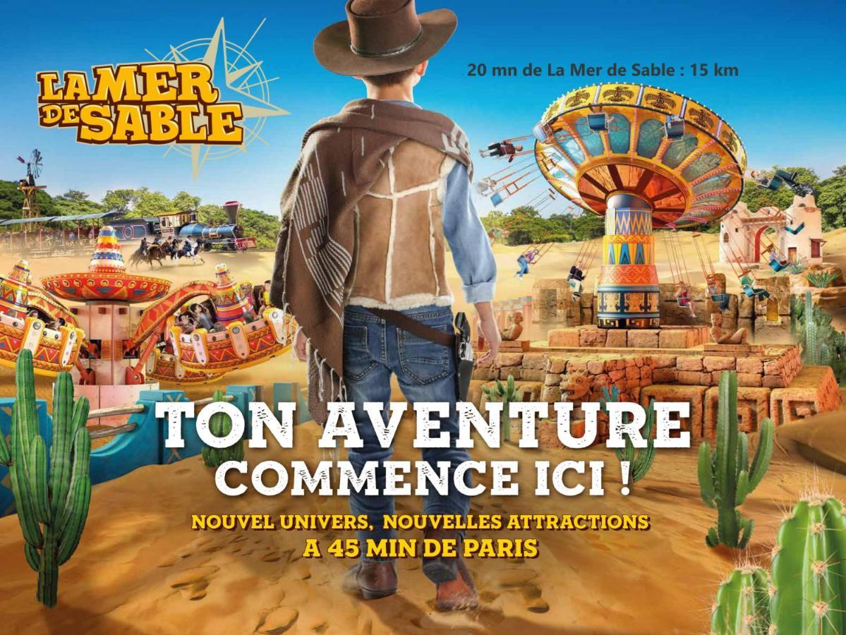 Studio Bleu - Parc Asterix - Mer De Sable - Villepinte - Aeroport Cdg Vemars 외부 사진