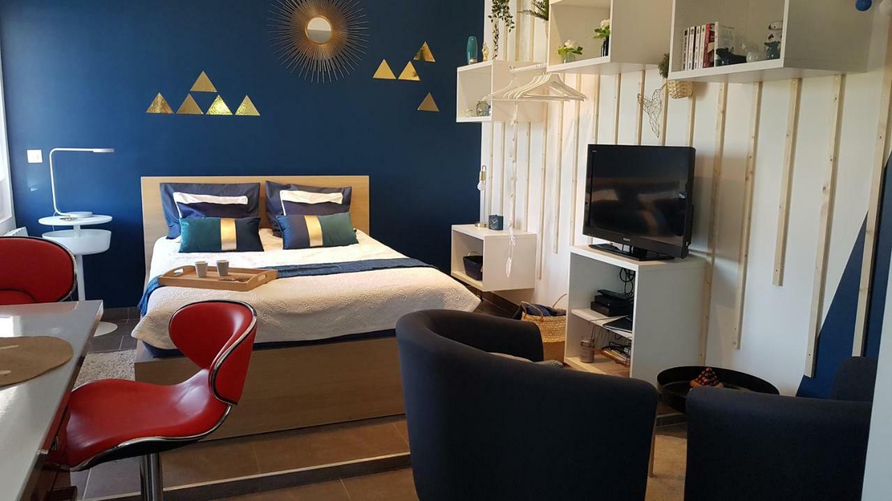 Studio Bleu - Parc Asterix - Mer De Sable - Villepinte - Aeroport Cdg Vemars 외부 사진